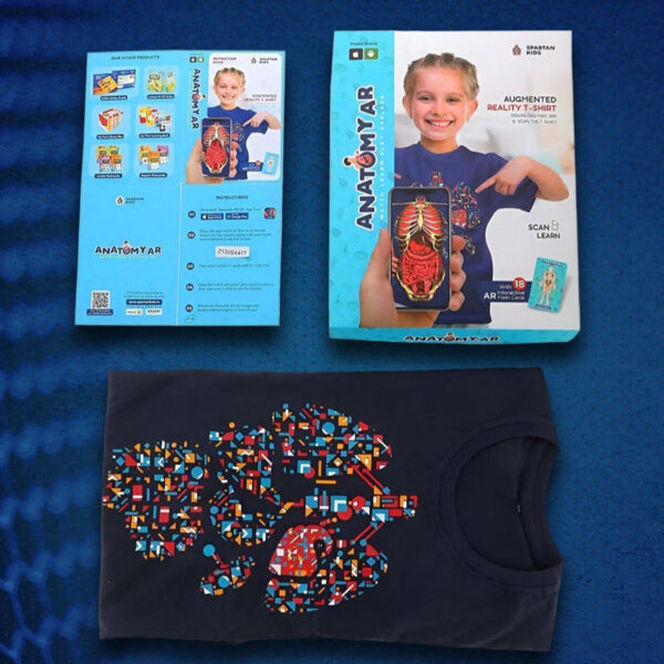 Educational Anatomy AR 4D - Virtual T-Shirt - Image 7