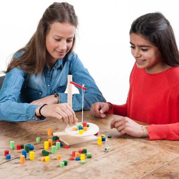 Wooden Balance Toy (Building Blocks Table) - Image 3