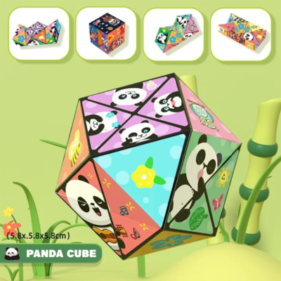 Magic Cube For Kids – 3D Panda Cube