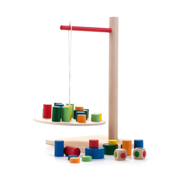 Wooden Balance Toy (Building Blocks Table) - Image 4