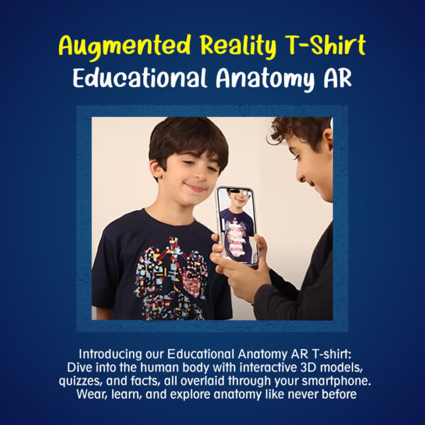 Educational Anatomy AR 4D - Virtual T-Shirt - Image 3