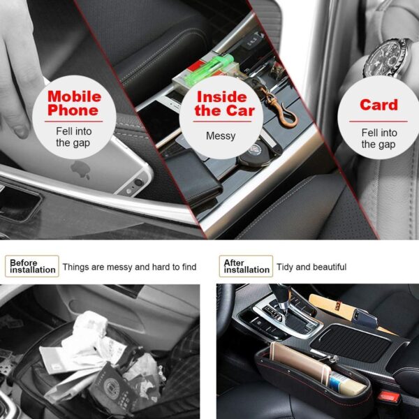 Multifunctional Car Side Seat Organizer - Image 2