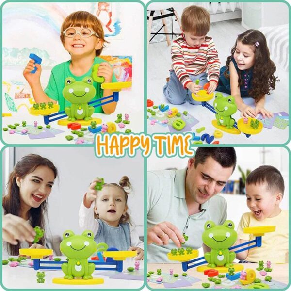 Frog Balance Counting Toys - Fun Interactive Children's Game - Image 2