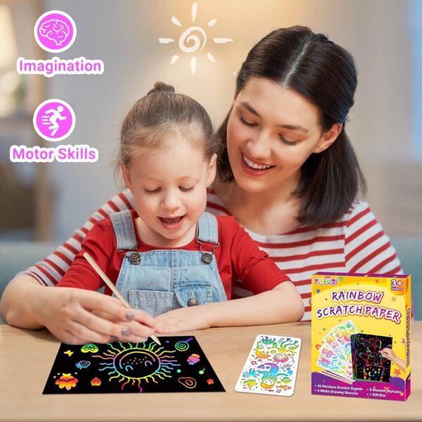 Colorful Magic Scratch Kit - Image 7