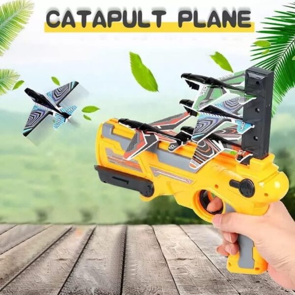 Airplane Launcher Gun Toy for Kids - Image 3