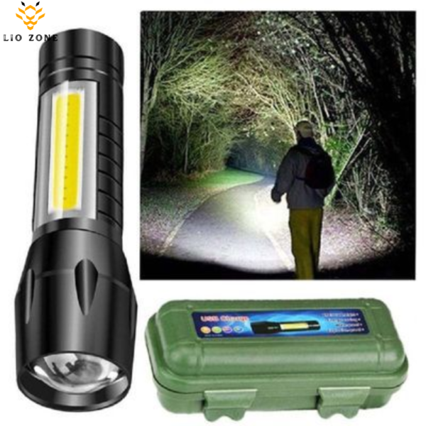 Mini USB Rechargeable Torch Light - Image 10