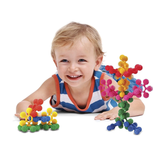 Colorful Interlocking Construction Star Block (Pack Of 50)